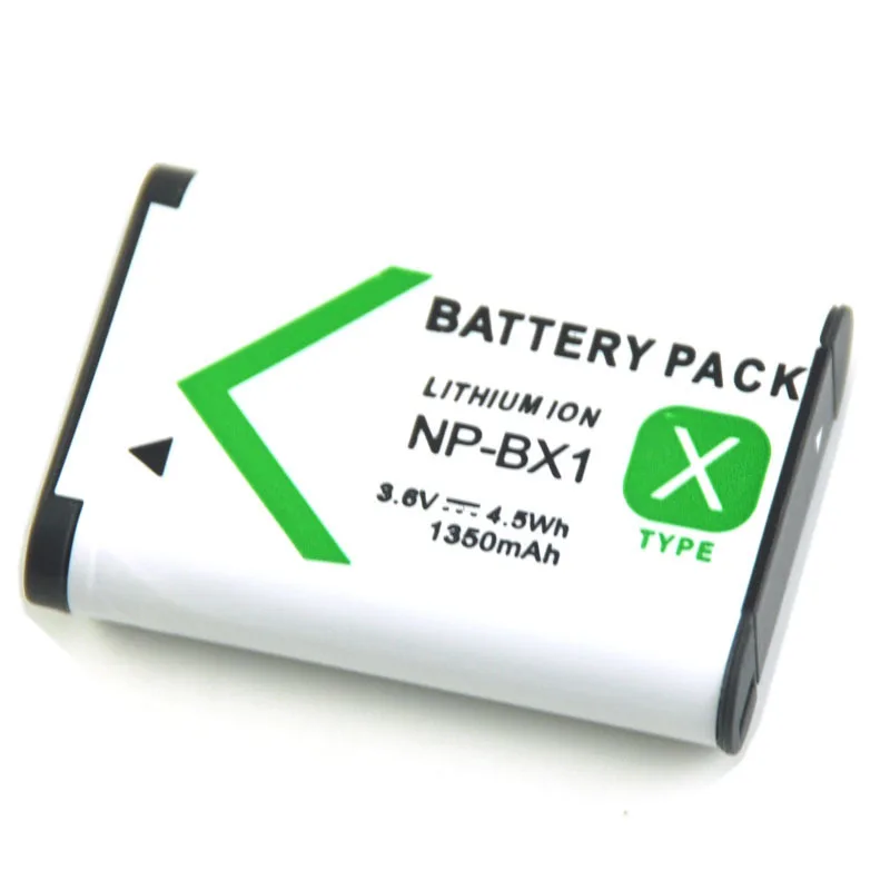 1350mAh 3.6V  NP-BX1 NP BX1 Battery for Sony DSC RX1 RX100 M3 M2 RX1R GWP88 PJ240E AS15 WX350 WX300 HX300 HX400