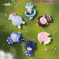 [Genuine] Genshin Impact Game Furina Xiao Sigewinne Wanderer  Plush Cartoon Keychain Pendant Anime Accessories Cosplay Gifts