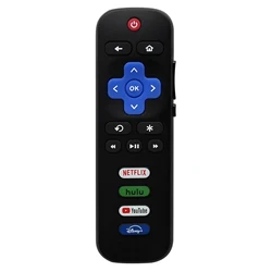 RC280A Replacement Remote Applicable for Roku TV 55UP120 32S4610R 50FS3750 32FS3700 32FS4610R 32S800 32S850