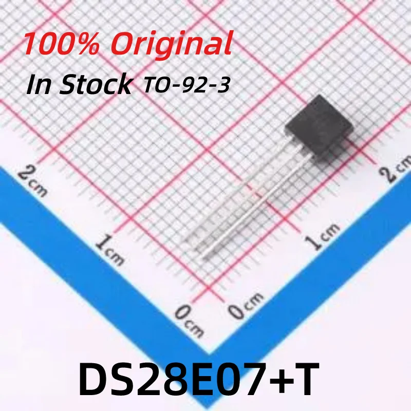(5-20pcs) DS28E07+T TO-92-3 100% Original In Stock EEPROM IC 1Kb 1-Wire® 2 µs TO-92-3
