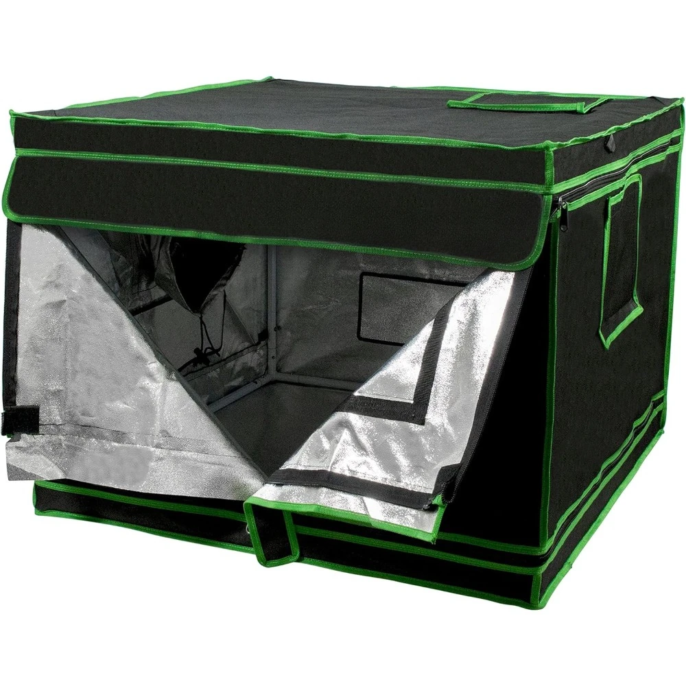 32x32x24 Reflective Indoor Grows Tent 2x2 - Mylar Grow Tent -- for Indoor Grow Room - Hydroponics Growing Tent - Grow Tents