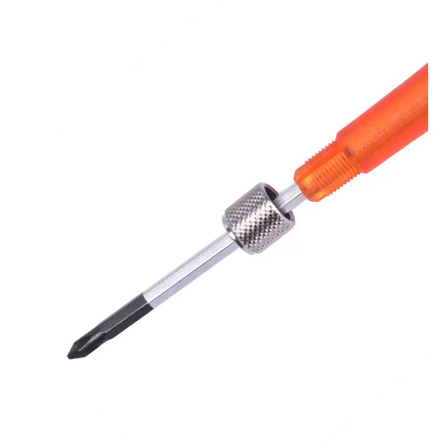 PB SWISS Telescopic Handle Screwdrivers with Turnable Head and Super Slim Replacement Screwdriver Bit for Precision Work 53|1100