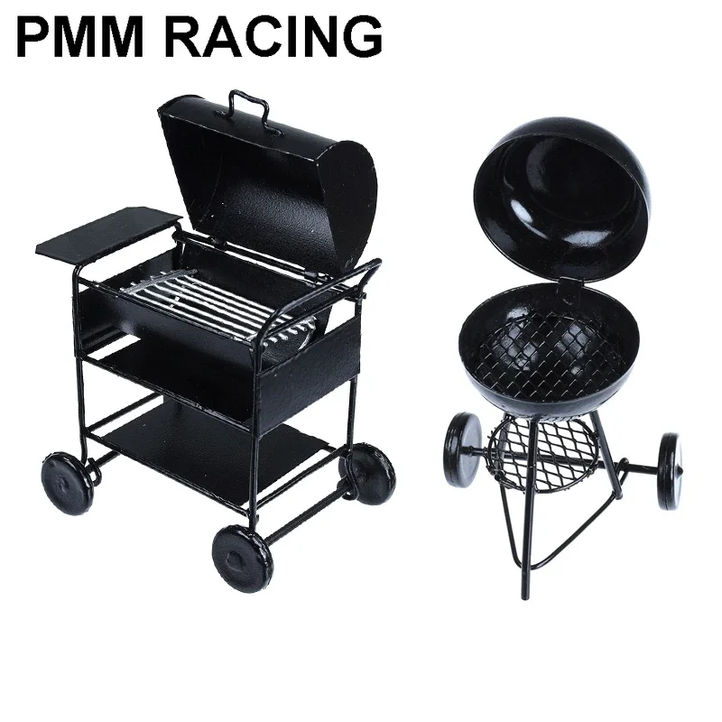 

Mini Metal Simulation Barbecue Grills Car Model BBQ 1:12 Dollhouse for 1/10 RC Crawler Car RC4WD D90 TRX4 Axial Scx10 Decoration