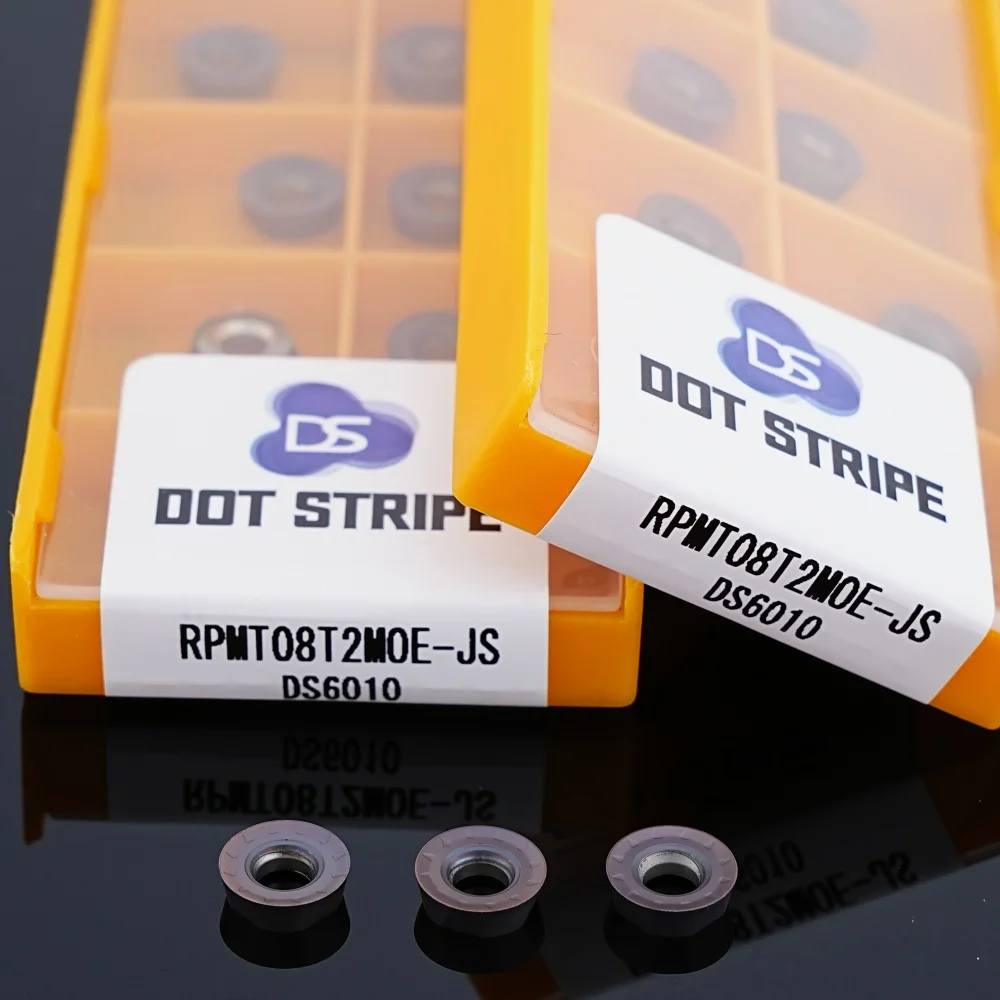 RPMT08T2 RPMT10T3 RPMW1003 RPMT1204 RPMT1606 MOE JS VP15TF Carbide Milling Cutting Tool RPMT 08T2 10T3 1204 1606 RPMW 1003 10PCS