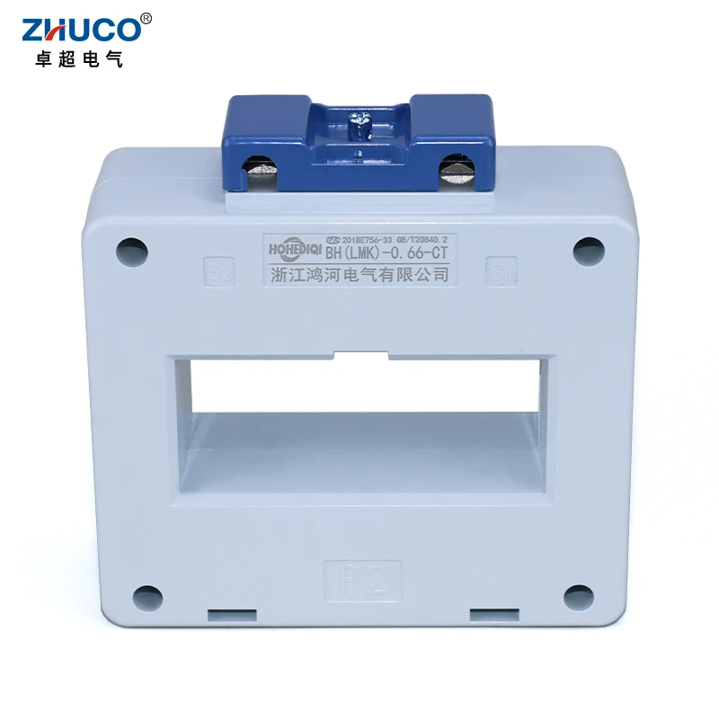 BH(LMK)-0.66-80-CT 82*32.5mm Hole Current Ratio 2000/5A 50Hz 0.5 Grade 20VA 660V Current Transformer Primary 2000A Secondary 5A