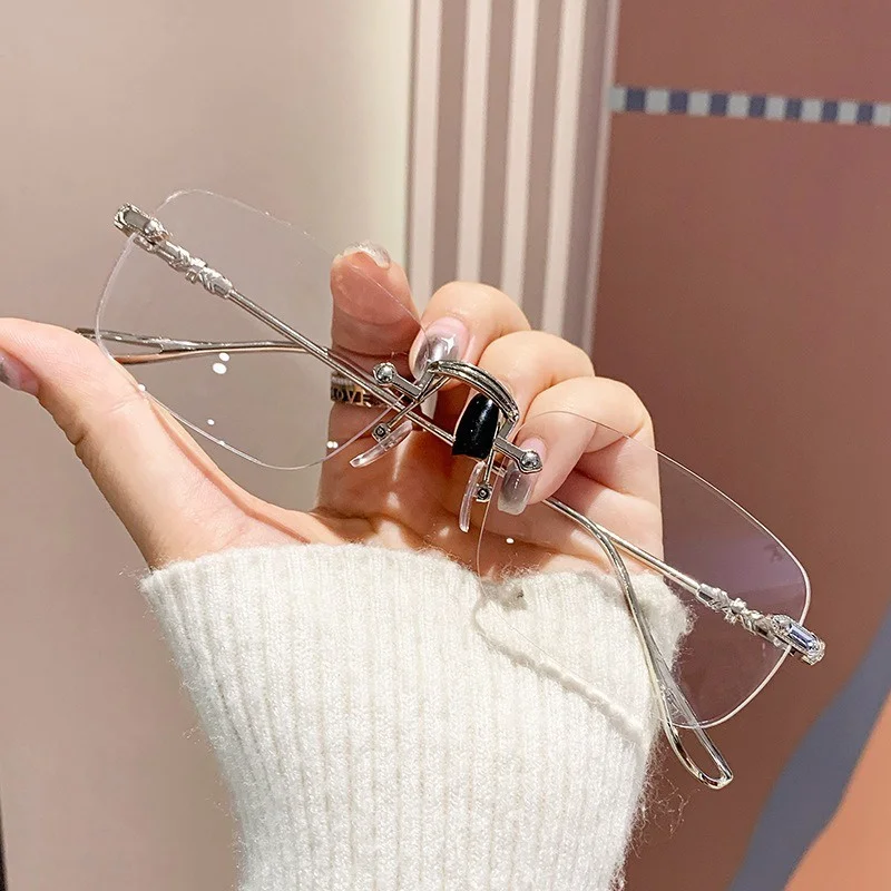 Anti Blue Light Blocking Glasses for Women Men Clear Anti Radiation Filter Glasses view 6