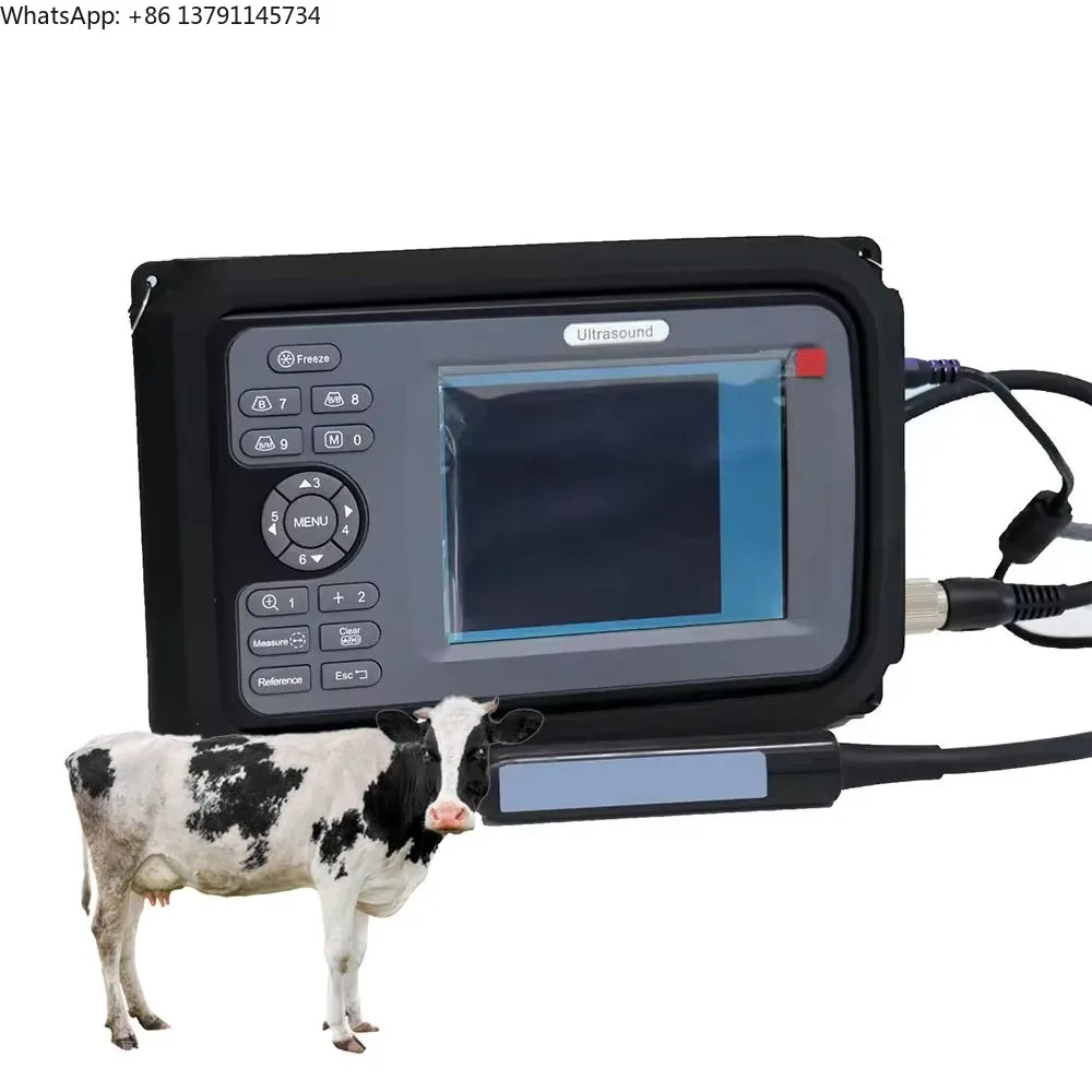 

V8 Handle Cattle U Scanner Sonar Scanner for Sheep USG Horse Echo Scanner