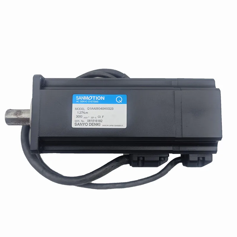Authentic Waterproof Servo Motor Q1aa06040hxs23 Suitable for Mechanical Sanyo Denki Servo Motor