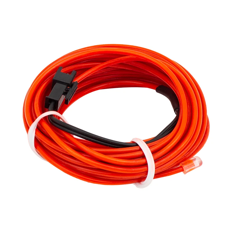 POWERMASTER PM-6076 NEON red 5 meter with USB adapter