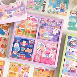 100 Pcs Non Repetitive Guka Sticker Set Starry Sky Little Girl Handbook Sticker Cute DIY Sticker Gift Box