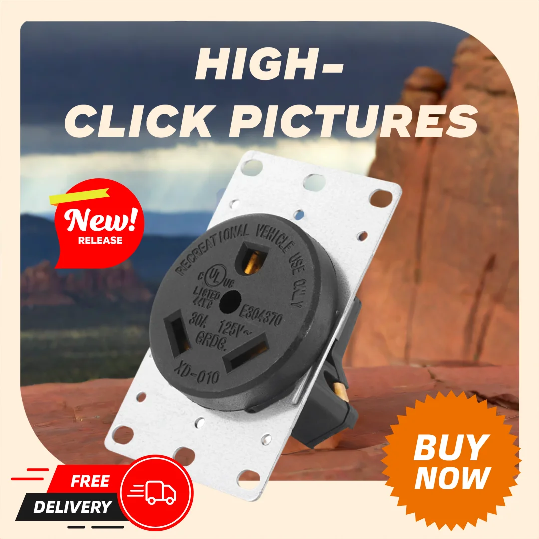 NEMA Tt-30R 30A 125V High Power Device American Three-Hole Lock Type Socket Good Sale Receptacle