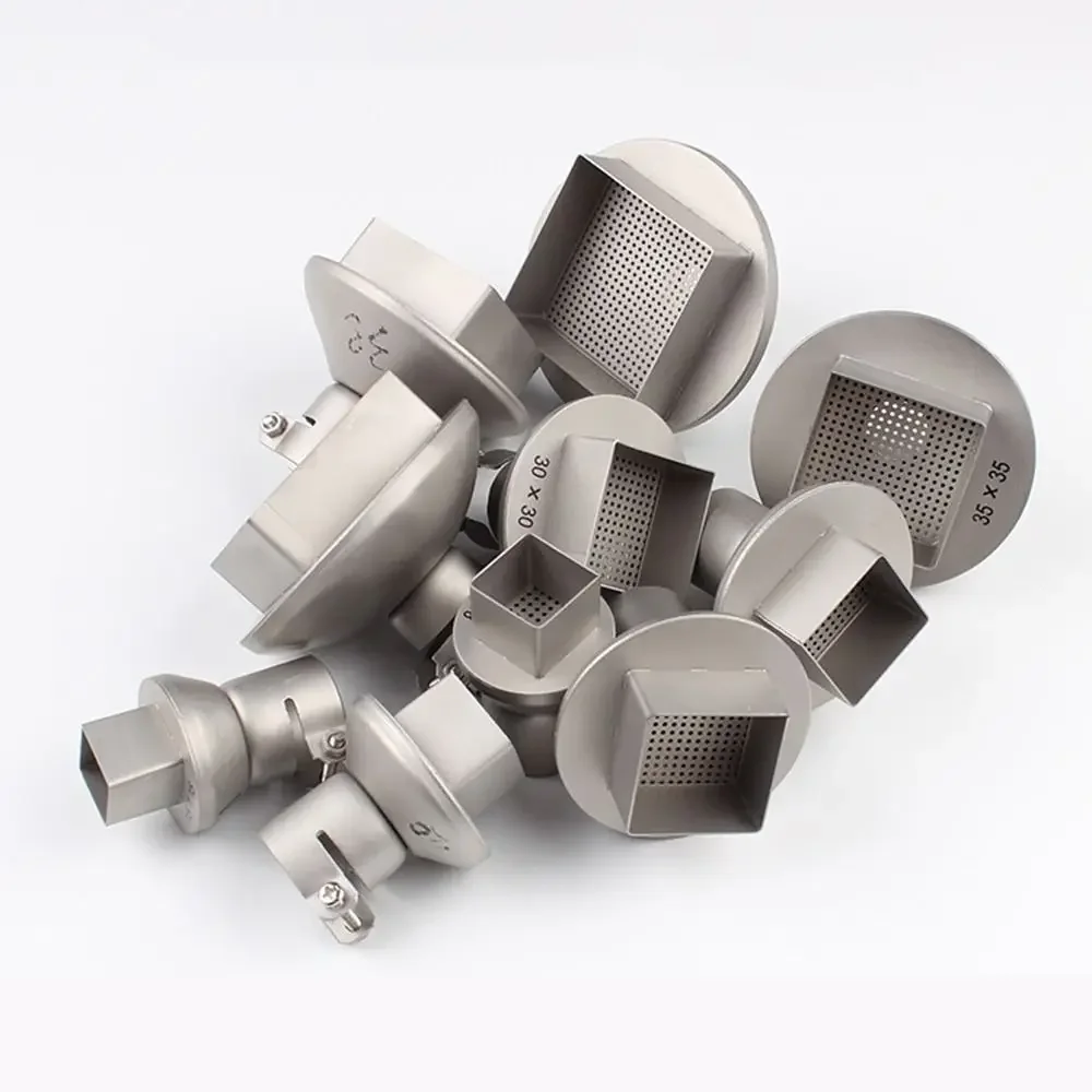 22 مللي متر العالمي لحام إصلاح منفاخ مجفف الشعر الهواء الساخن رأس الشعلة 850 852 قطر 22 مللي متر إعادة العمل محطة لحام فوهة