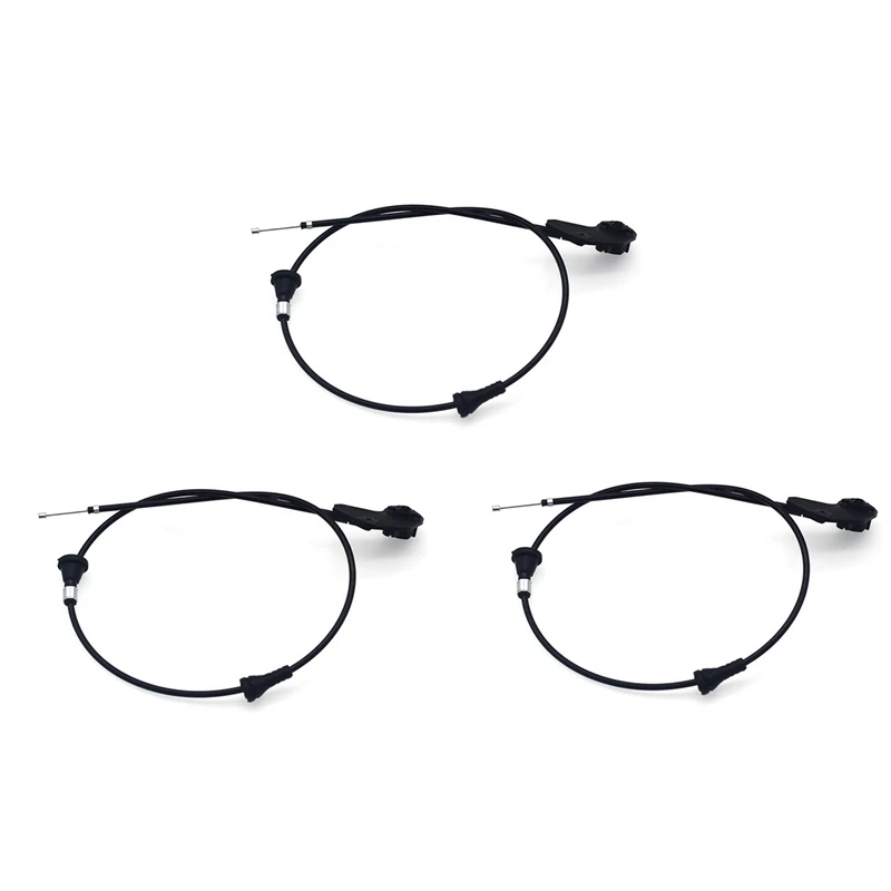 

3X Кабель выжима капота двигателя для BMW 3 'E46 320I 323I 330I набор кабелей для выжима капота двигателя Bowden 51238208442
