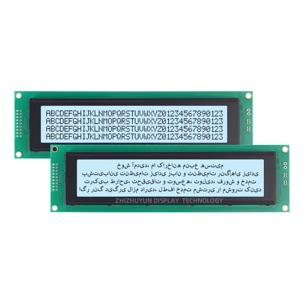 40x4 4004 4004 a5 Farsi Zeichen LCD-Modul Anzeige bildschirm blauer Film aip31066 Controller Support Schema Entwicklung