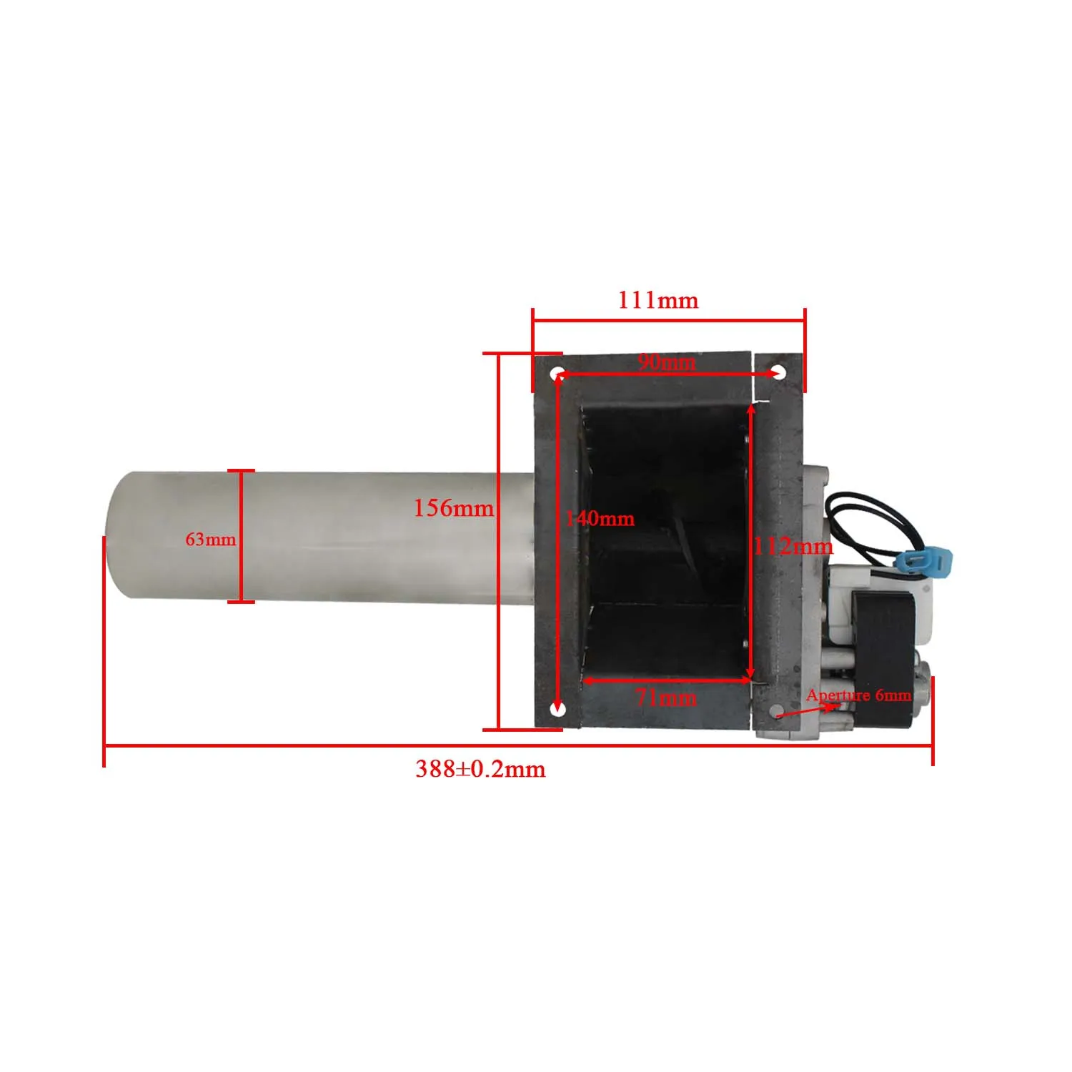 Kachel-poederachtige車用ペレットオーブン,アクセサリー,輸送システム付きモーター,220v,25w,2rpm