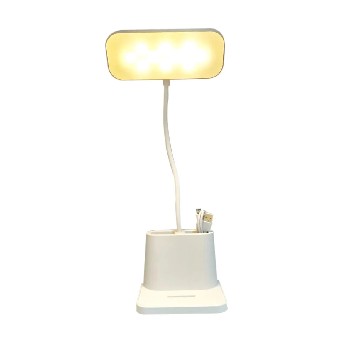 أضواء LED، إضاءة زخرفية لسطح المكتب، مصابيح طاولة بمشبك، أضواء ليلية، تحكم باللمس، هدايا الهالوين وعيد الميلاد