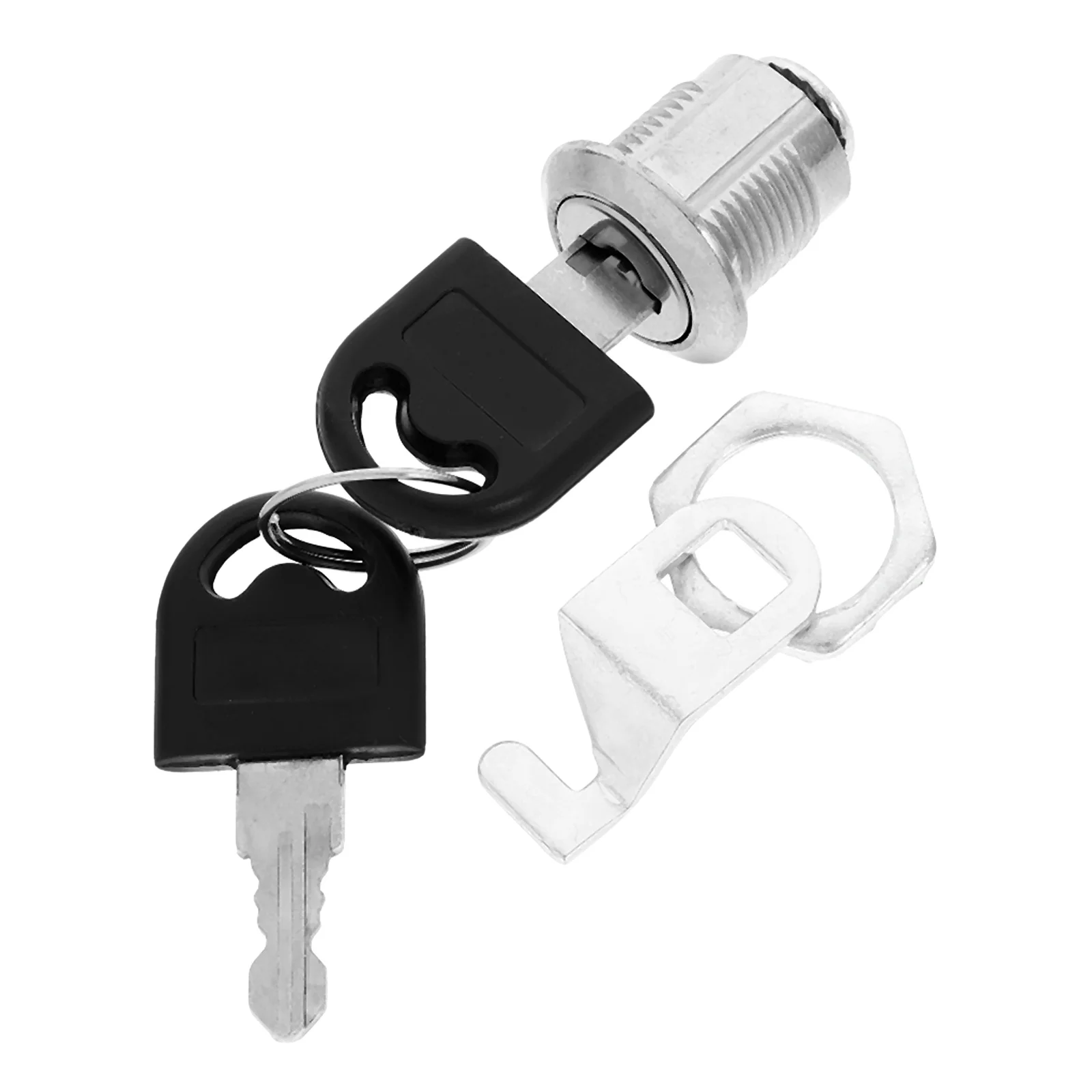 

1 set 1 Set Toilet Paper Dispenser Lock Keys Iron Plastic Secure Easy Installation Compact Design Commercial Office
