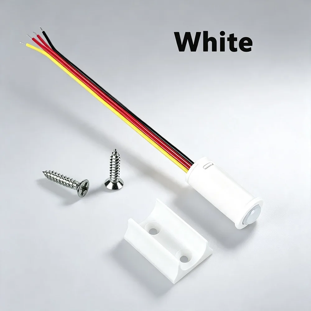 Durable DC12V 24V Motion Sensor Switch 3-5M Detection Range Turn Off Delay Automatic Light Switch 120 Degree LED Sensor Light