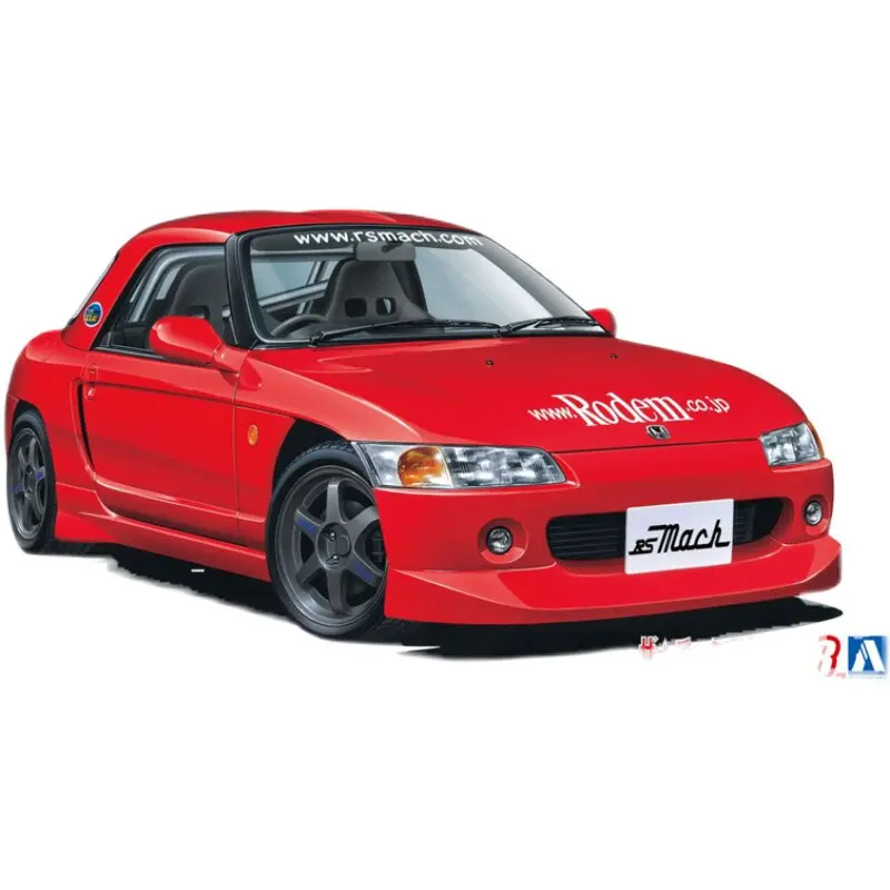 Prefabricated assembly model Aoshima-06235-A 1/24 RS MACH PP1 beat 1991 car model kit