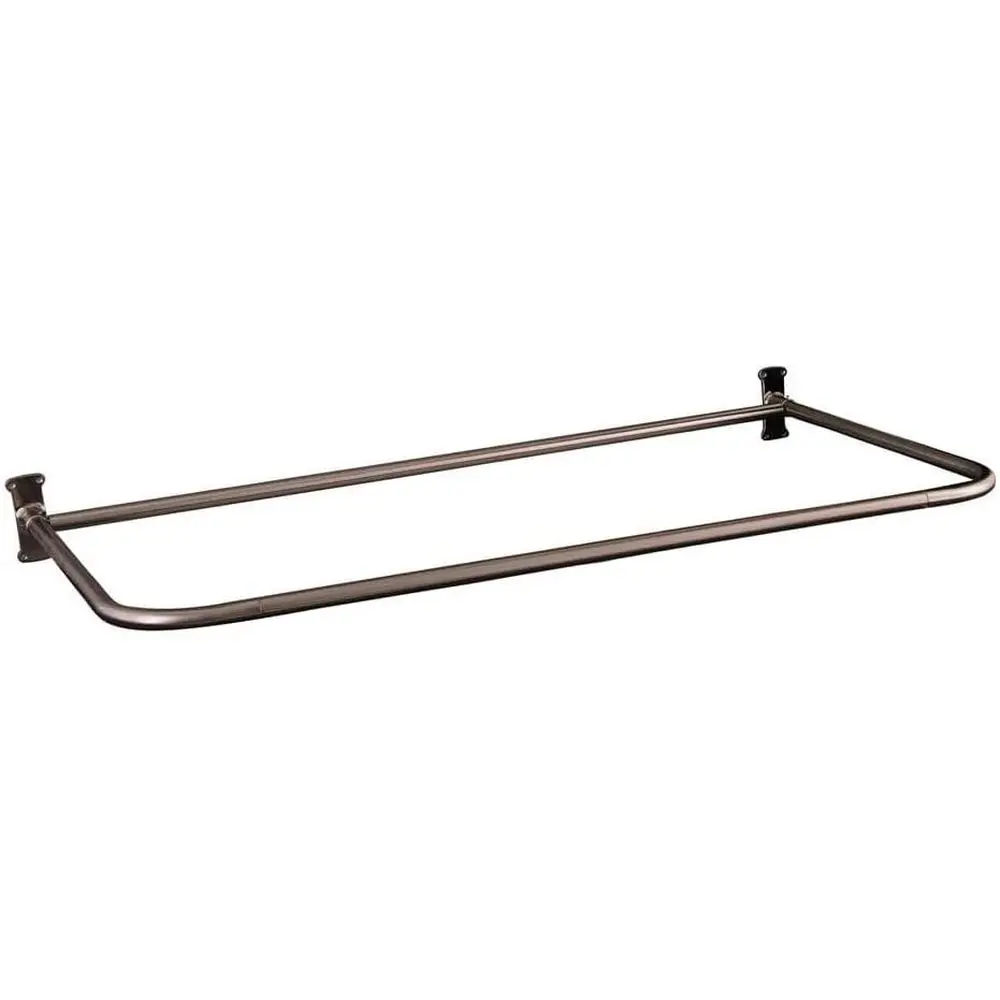 

48-26 Inch Tension Rod, Bathroom Curtain Support, Easy Install Shower Rail