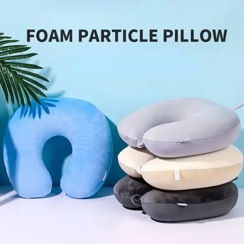 Particles Slow Rebound Filler Outdoor Travel Airplane Car Nap Neck Pillow Home And Garden Pregnancy Pillow Long Pillow Sleep