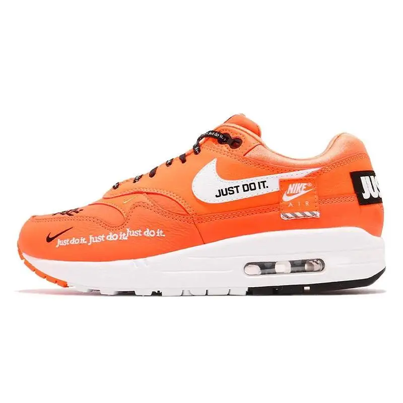 Nike Nike Air Max 1 Just Do It Orange Women's Sneakers shoes 917691-800