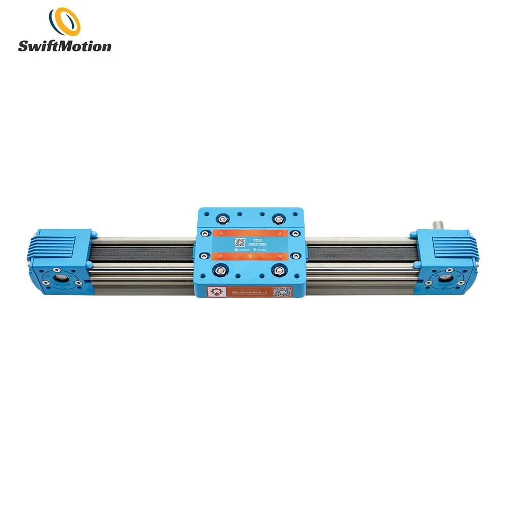 Synchronous Belt Module Linear Guide Slide High-Speed Quiet Cross-Module Gantry With Nema23 Stepper Motor 2040 Aluminum Profile