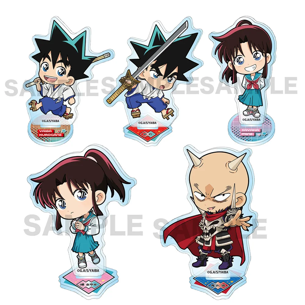 TV Anime Yaiba Samurai Legend Official All character Sayaka Mine Namako Otoko Gerozaimon Geroda new Chibi Acrylic stand  Toy