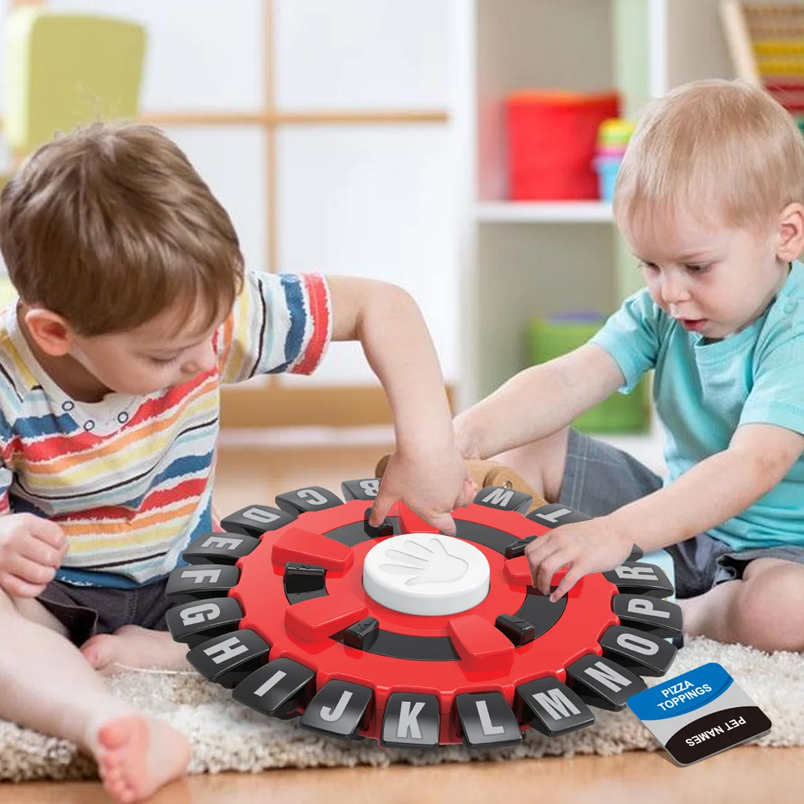 Woordspel, Snel Woordspel, Snel Familiebordspel, Kies Een Categorie En Race Tegen De Timer Om De Laatste Speler Te Zijn,