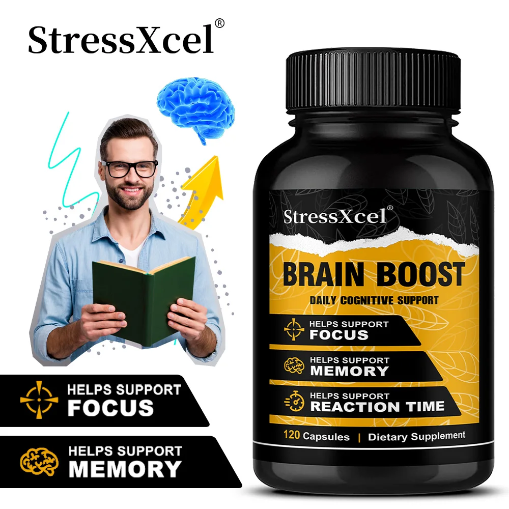 

Добавка для мозга — содержит витамин B6, кошачий коготь, бапопа и экстракты овсяной соломы — помогает с фокусом, мозгом и памятью