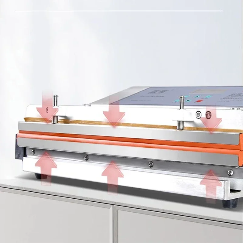 Machine à emballer sous-vide alimentaire pneumatique, scelleuse commerciale, cuisine, emballage de sacs de viande, bancs d'économie d'aliments