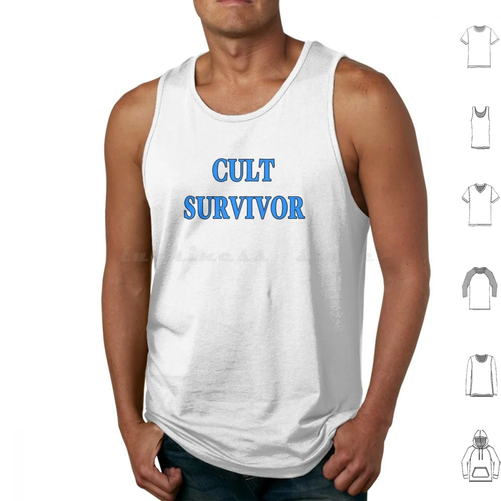 Cult Survivor Tank Tops Vest Sleeveless Exjw Xjw Exjehovahswitness Exborg Borg Theborg Ex Cult Apostate Shunned