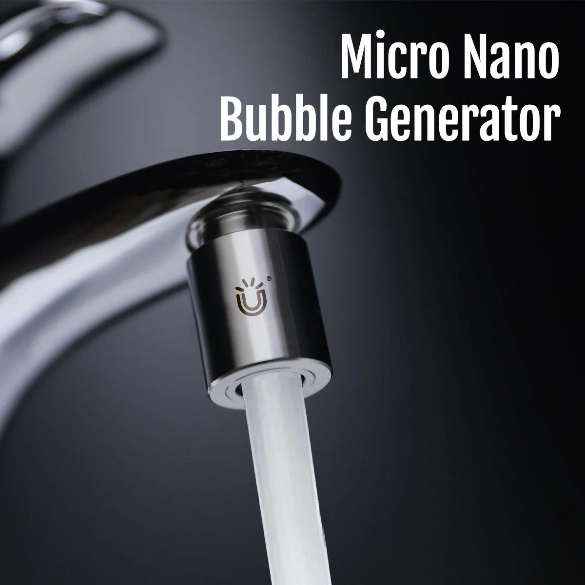 BriskSpring 360° 720° 1080° Micro Nano Bubble Generator Rotatable Kitchen Faucet Extender Fruit Vegetable Washing Machine Gift