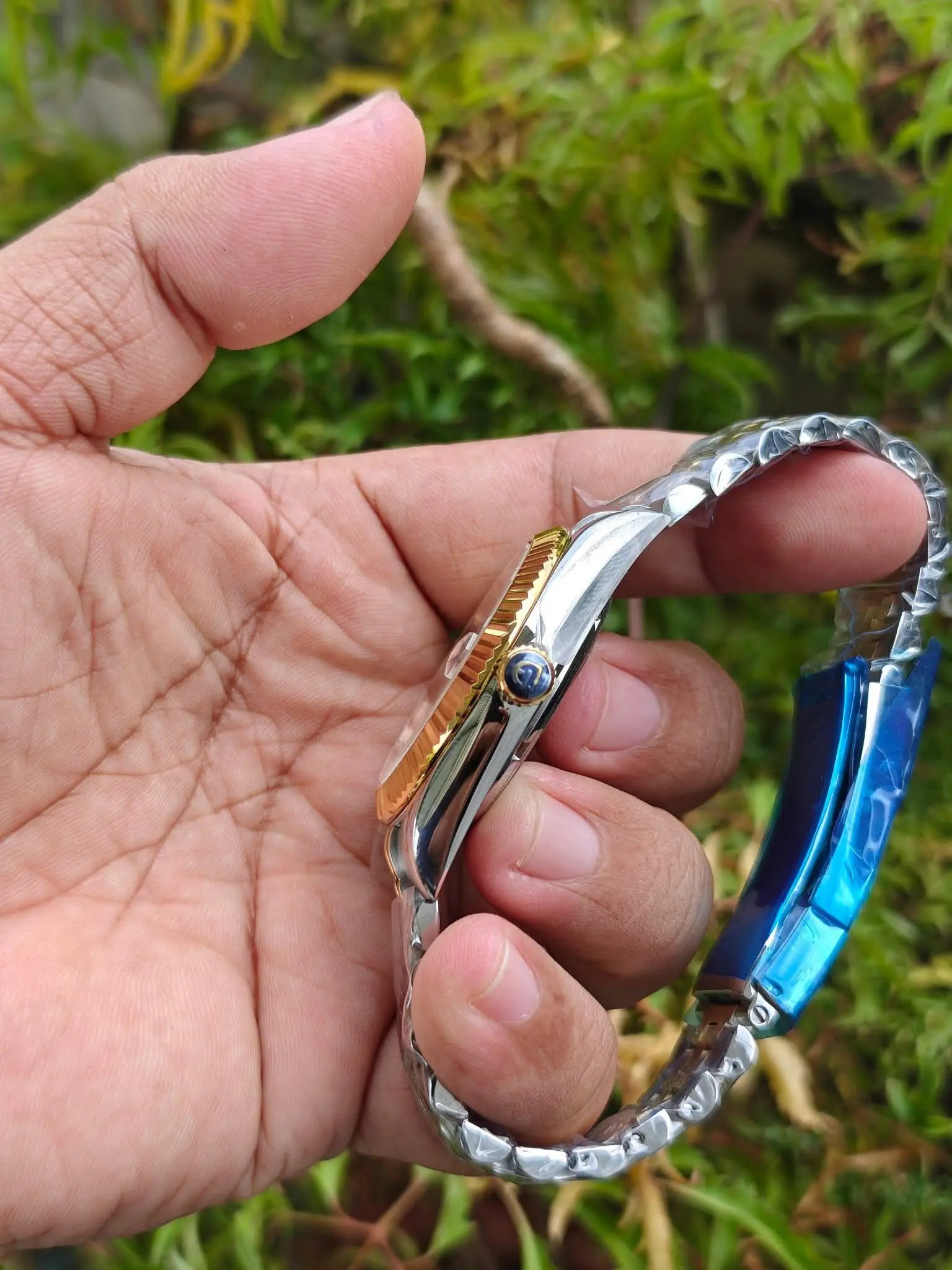 2025 جديد PAGANI تصميم DD40 اثنين من لهجة الرجال الساعات الميكانيكية العلامة التجارية الفاخرة ساعة أوتوماتيكية الرجال 100 متر مقاوم للماء الساعات للرجال