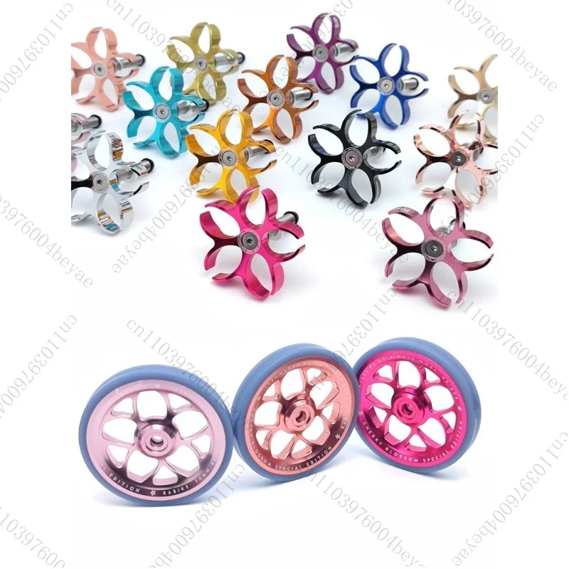 Suitable for folding bicycle accessories modified with rotating folding C