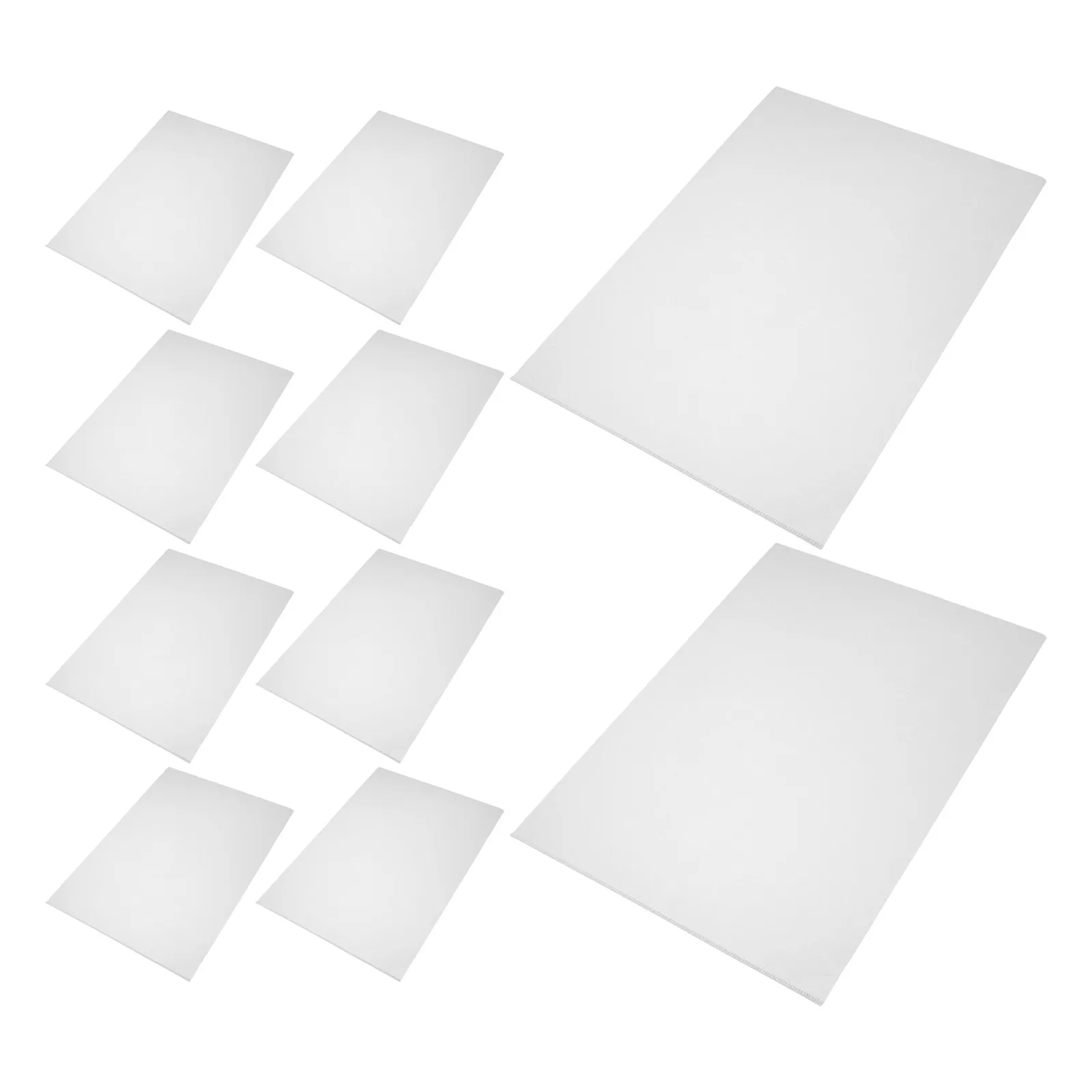 

50Pcs Clear Sheet Music Protectors Waterproof Plastic Sleeves Folder for Music Binder Document Organizer Clear Page Protectors