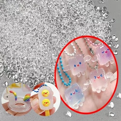 0.5/1kg Transparent/White Free Resin Plastic Soil Thermoplastic Diy Handicrafts Making