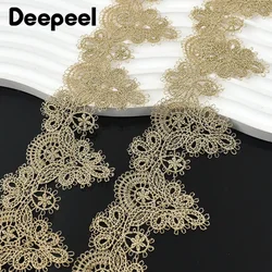 2/5/10Yards 5.8cm Embroidery Lace Ribbon Wedding Dress Laces Trim Garment Decoration Fabric Tape DIY Craft Sewing Accessories