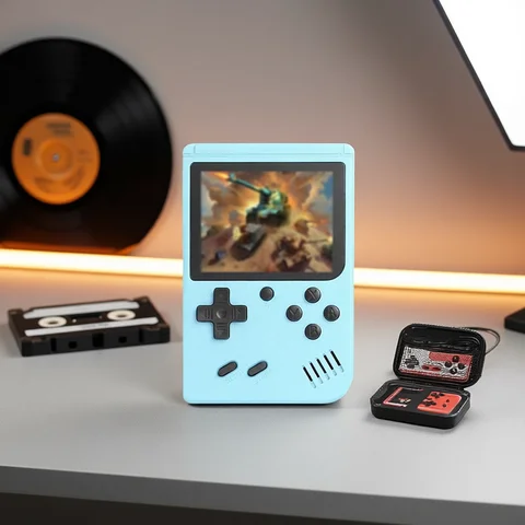NEW Portable Retro Mini Video Game Console 8-Bit Handheld Game Player Built-in 400 games AV Out Game Console Gameboy videojuego