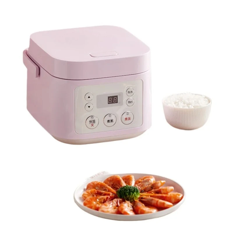 Mini small square pot removable inner cover 12 hours reservation 1.7MM thick inner tank microcomputer control