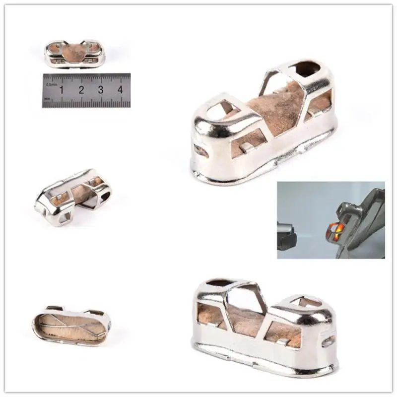 1 قطعة الصلب خفيفة المحمولة جهاز تدفئة محمول المعادن مفيد جيب دفئا سخان رئيس صغير مفيد الموقد من سخان الجيب