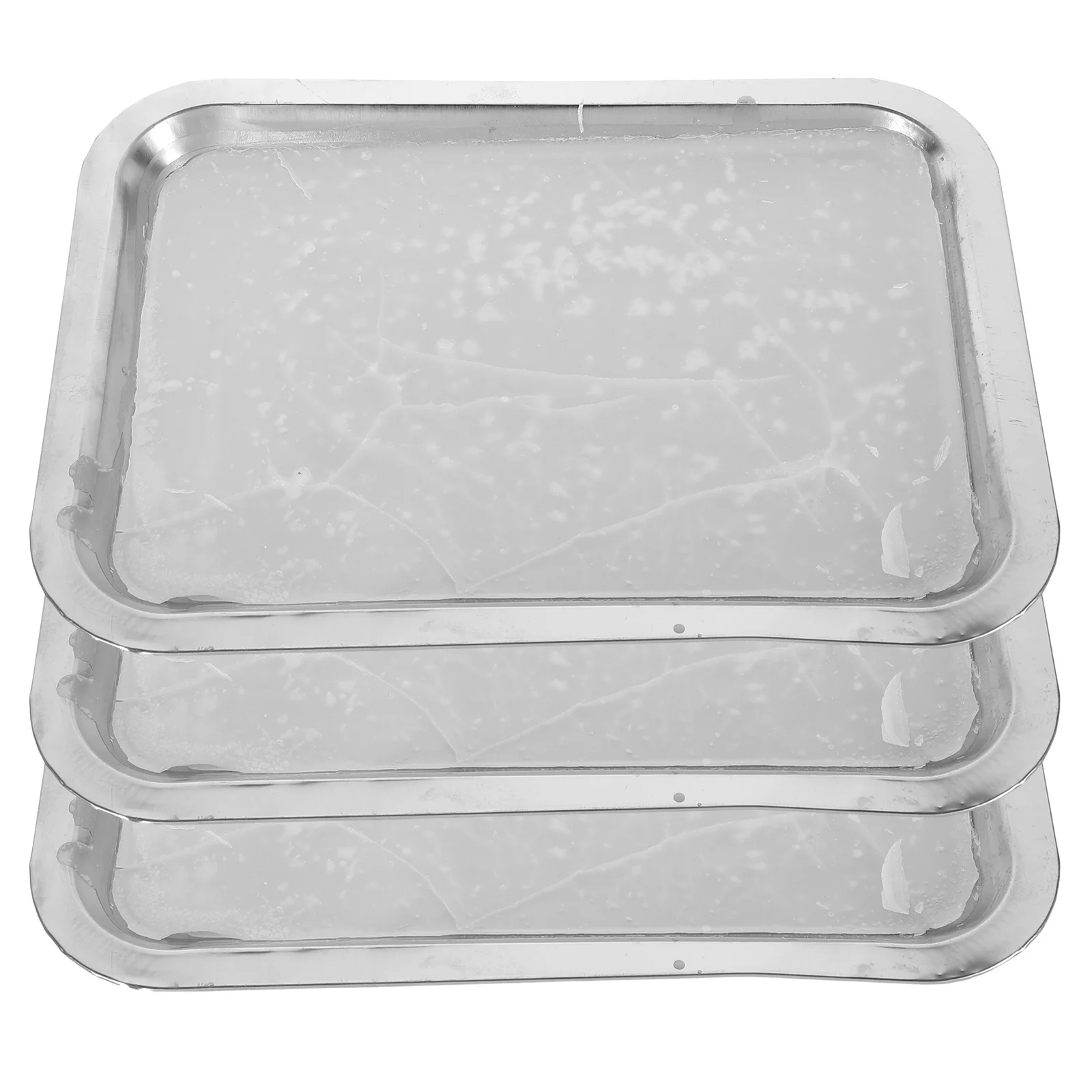 

3 Pcs Junior Class Tool Classroom Wax Tray Dissection Biological Laboratory Equipment