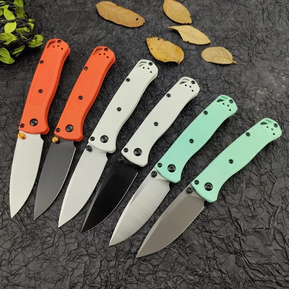 BM 533 Mini Bugout EDC Munual Folding Pocket Knife Survival Tactical Knife for Men Outdoor Hunting Hand EDC Knives Utility Tools