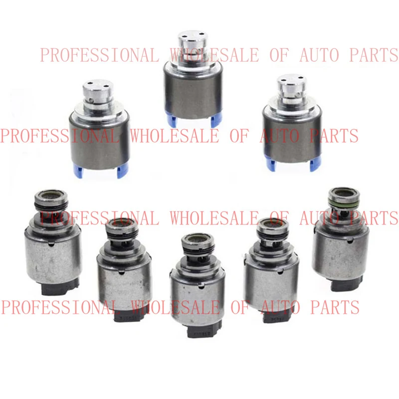 V+ 8Pcs 5HP24 For BMW 5 X5 Jaguar Vanden Plas XJ8 XK8 Transmission Solenoid