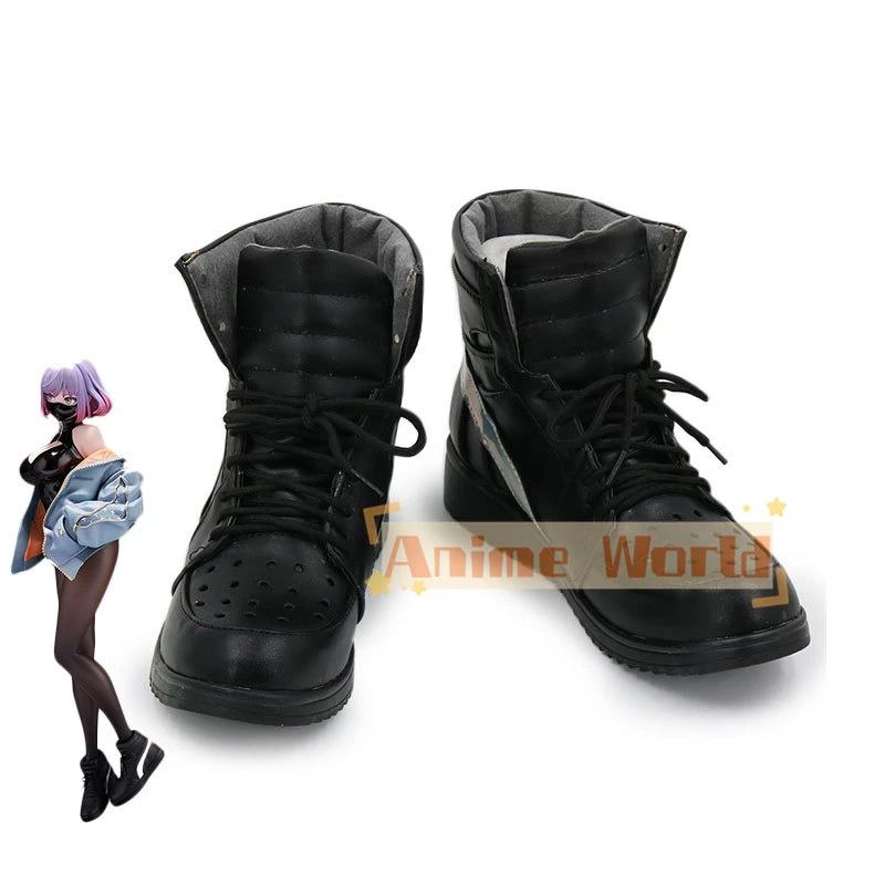 Luna Cosplay Shoes PU Leather Shoes Halloween Carnival Boots Cosplay Prop Custom Made