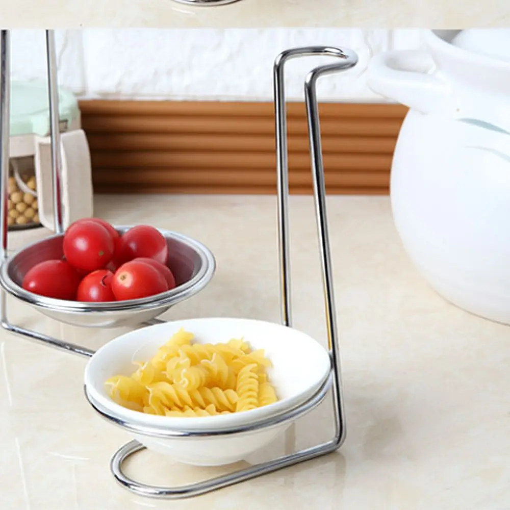 Commercial Stainless Steel Ladle Spoon Rest Holder For Hot Pot Restaurant Organizer Stand Kitchen Utensil Storage Rack