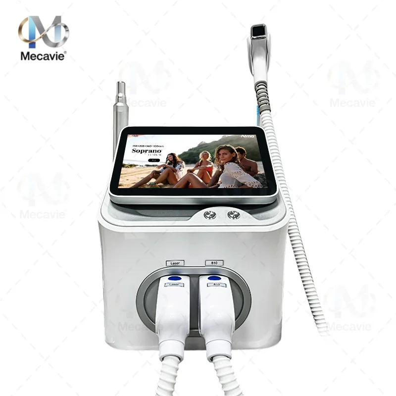 Soprano Titanium Ice Platinum 2-in-1 808nm Diode Laser Hair Removal & Picosecond Tattoo Removal System for Salons 11.11 Sale 3