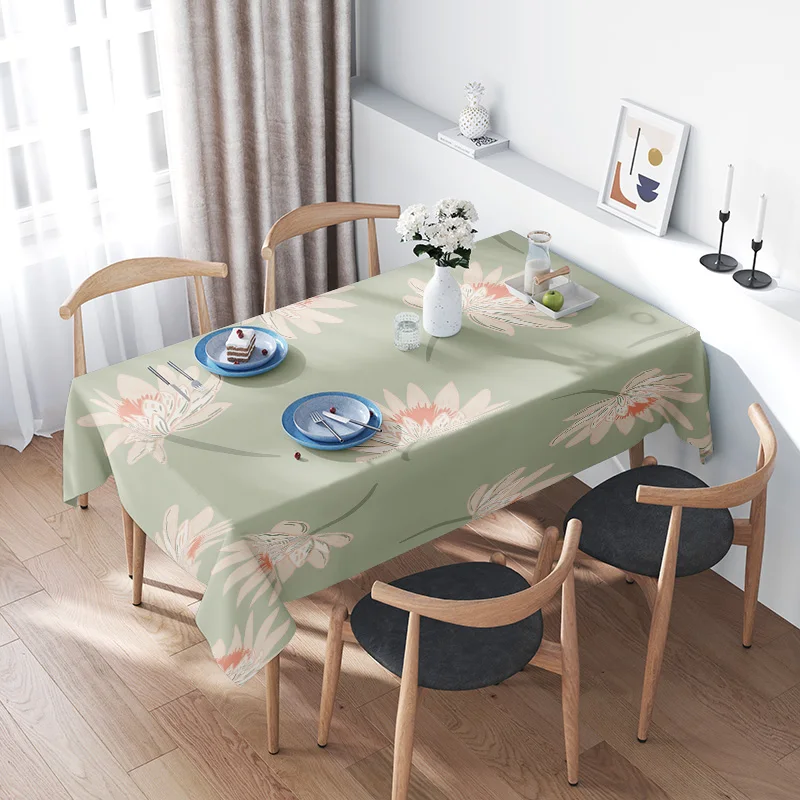 

Elegant Floral Printed TableclothPerfect for Dining Tables in Your Home