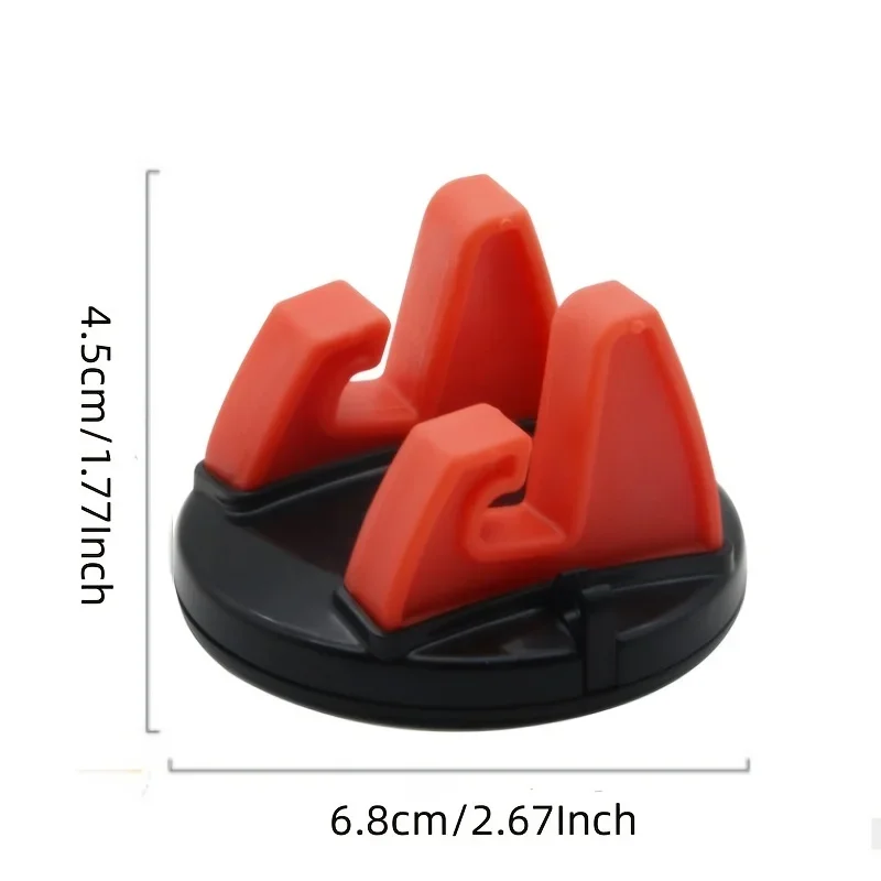Mini 360 Rotatation Car Phone Holder Stand Anti-Slip Mobile Phone Car Mount Dashboard Bracket Univeral Desktop Mobile Holders image 6
