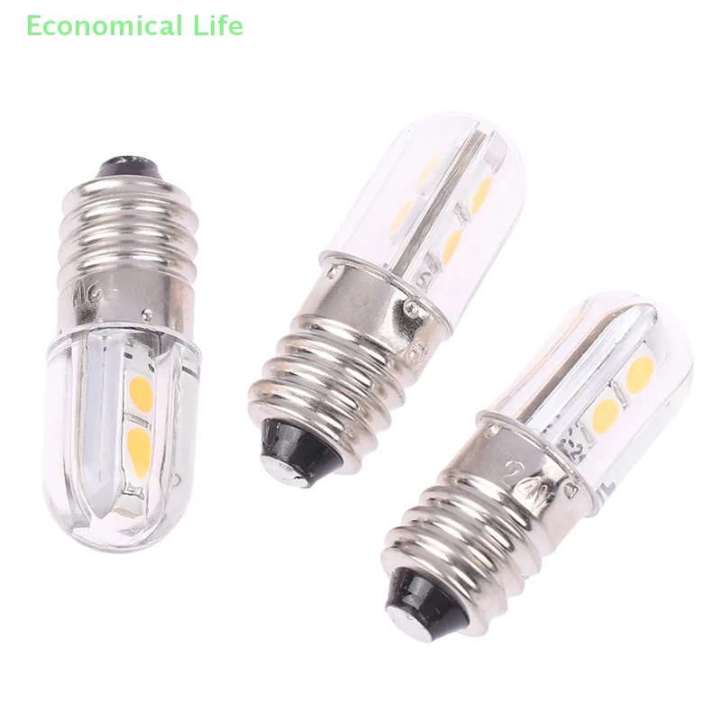 E10 Led Bulb 6V 12V 24V Upgrade Bulbs 4LED Lamp Replacement For Torch Indicator Bulb Headlight Motor Bicycle LED Bulbs